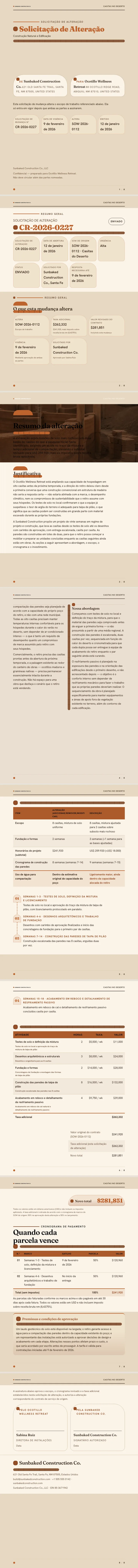 Terroso / Terracota — exemplo completo criado pelo Waxe