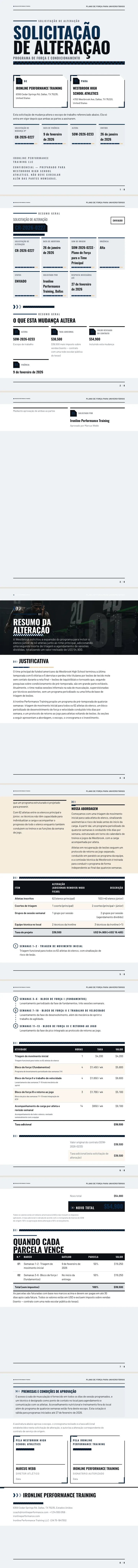 Esportivo / Atlético — exemplo completo criado pelo Waxe