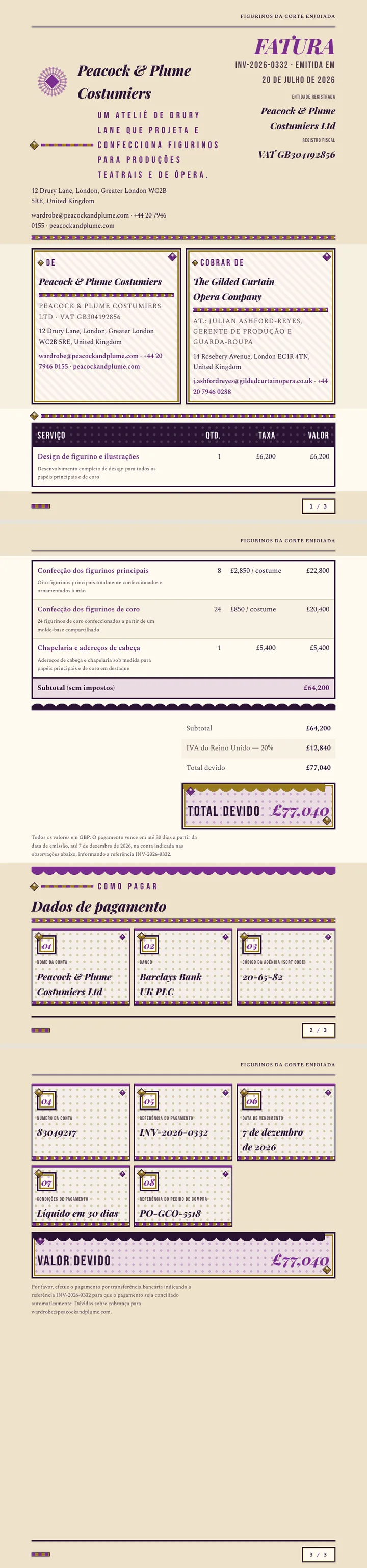 Maximalismo — exemplo completo criado pelo Waxe