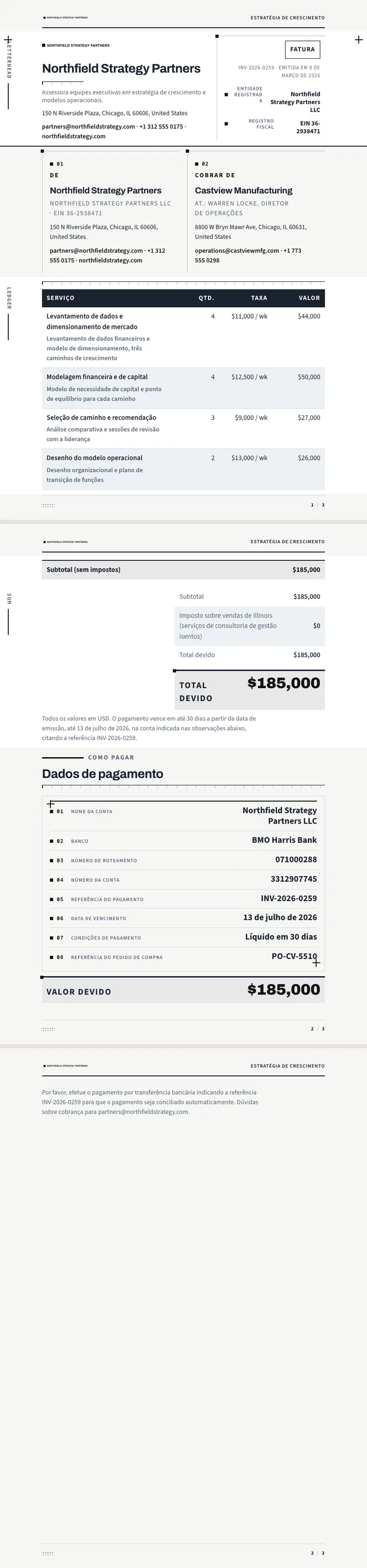Minimalismo — exemplo completo criado pelo Waxe
