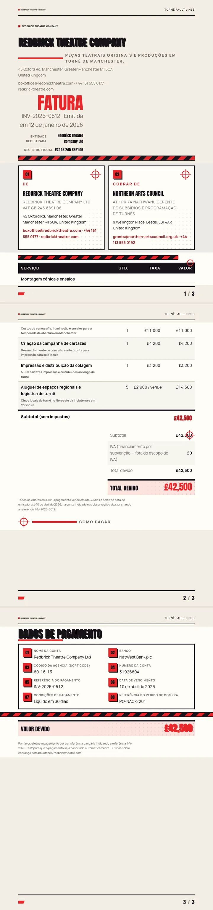 Design de Pôster — exemplo completo criado pelo Waxe