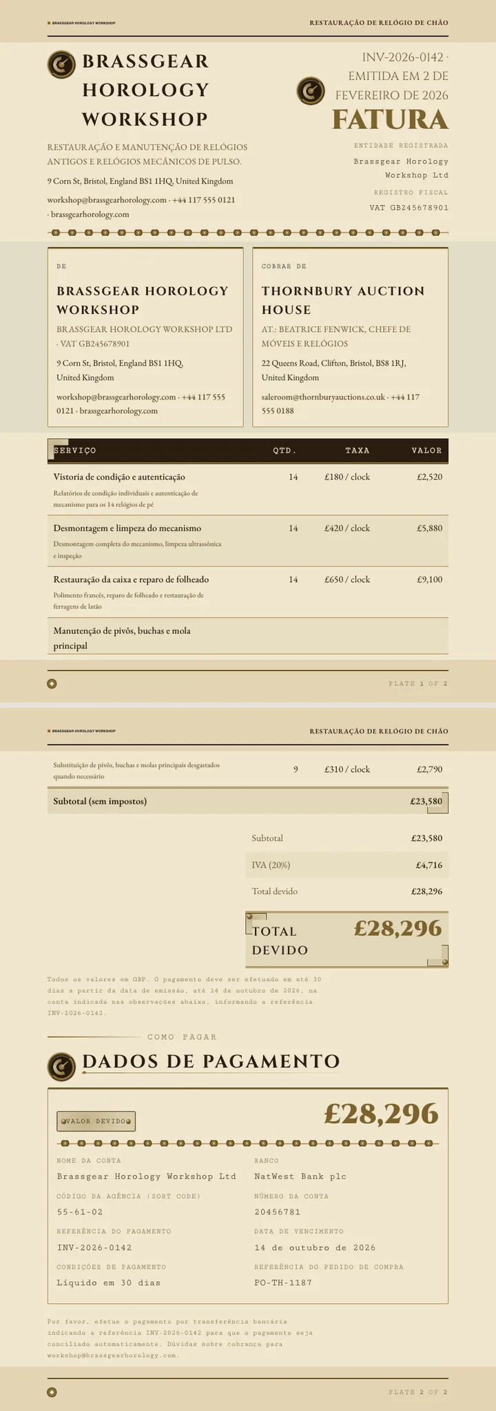 Steampunk — exemplo completo criado pelo Waxe