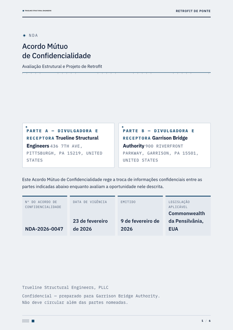 A finished nda rendered in a técnico look