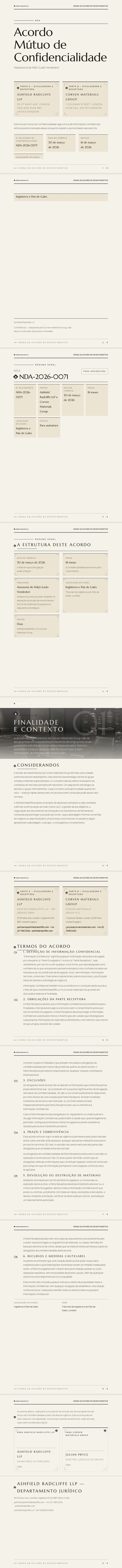 Luxo em Preto — exemplo completo criado pelo Waxe