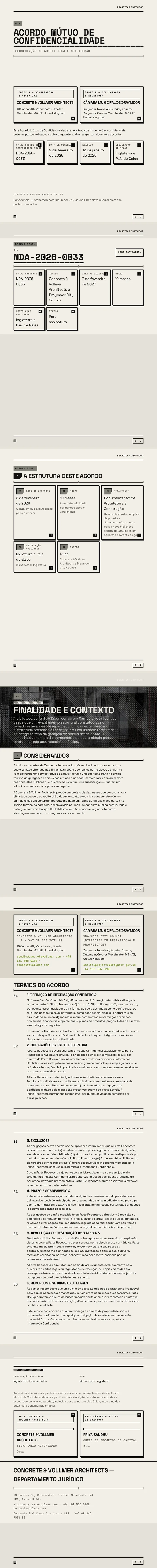 Brutalismo — exemplo completo criado pelo Waxe