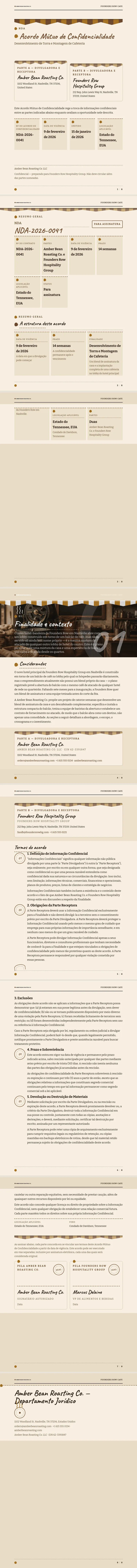 Café / Cafeteria — exemplo completo criado pelo Waxe
