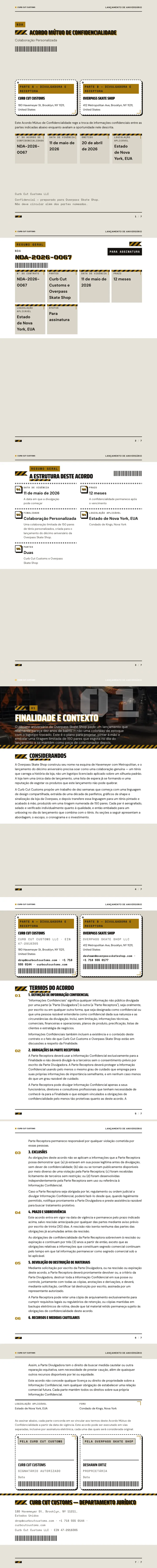 Streetwear — exemplo completo criado pelo Waxe