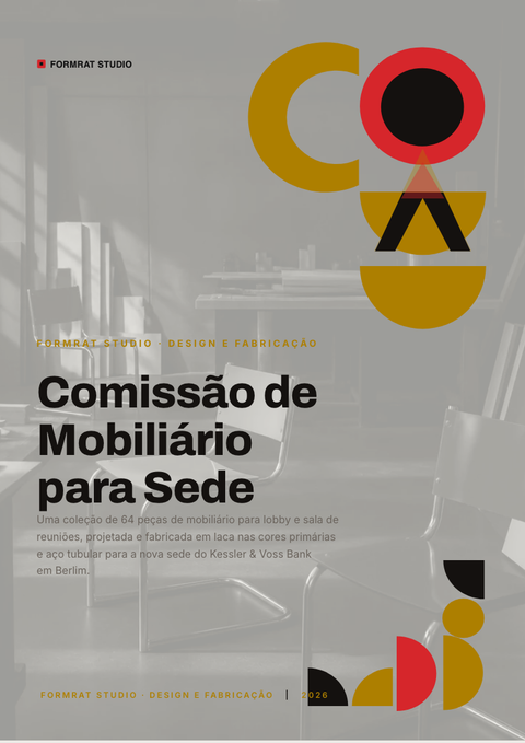 A finished pitch deck rendered in a retrô look