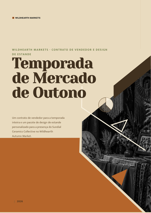 A finished pitch deck rendered in a estilo de vida look
