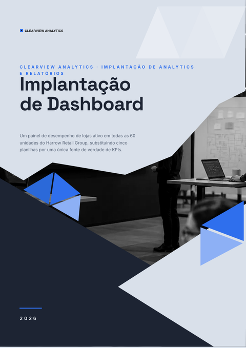 A finished pitch deck rendered in a técnico look
