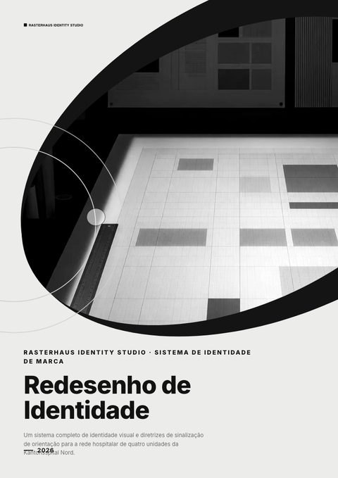 A finished pitch deck rendered in a flat & minimalista look