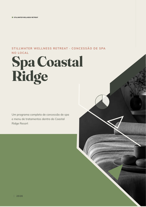 A finished pitch deck rendered in a estilo de vida look