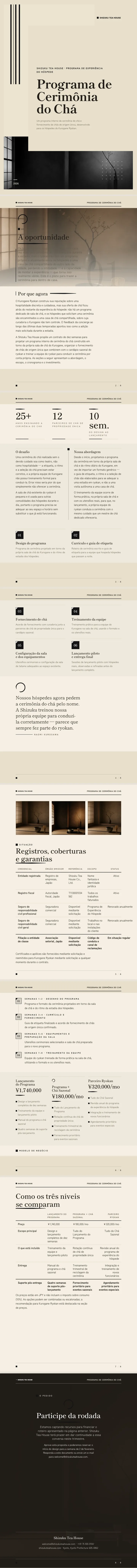Minimalismo Japonês — exemplo completo criado pelo Waxe