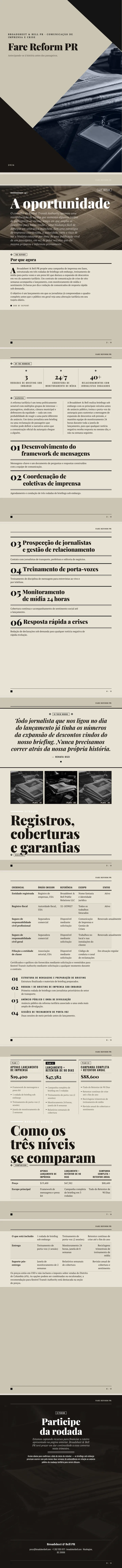 Jornal — exemplo completo criado pelo Waxe