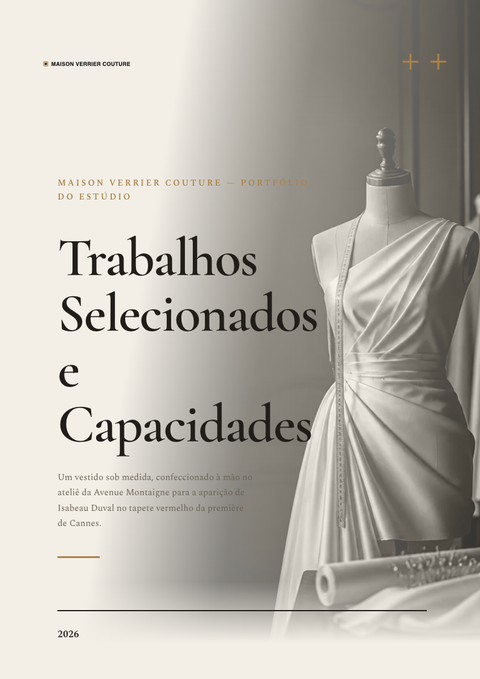 A finished portfolio rendered in a estilo de vida look