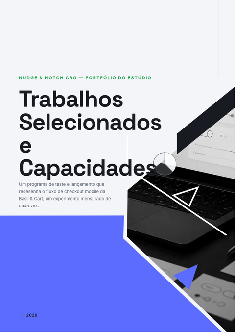 A finished portfolio rendered in a movimento look