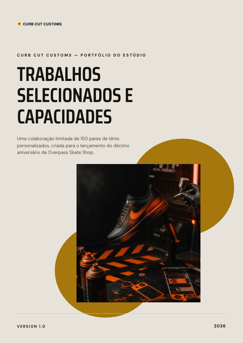 A finished portfolio rendered in a estilo de vida look