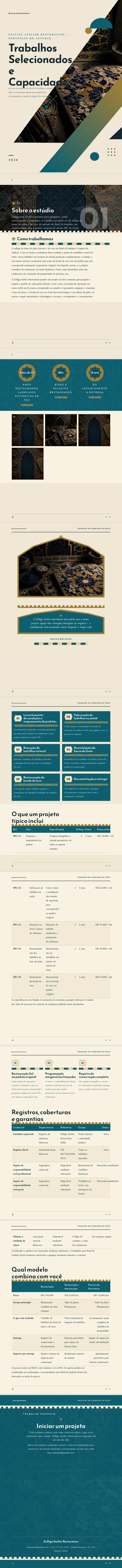 Geometria Islâmica — exemplo completo criado pelo Waxe