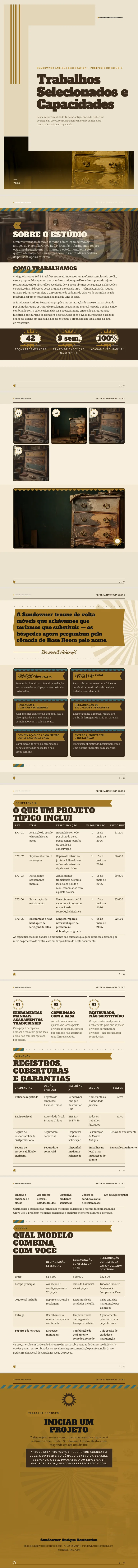 Retrô / Vintage — exemplo completo criado pelo Waxe