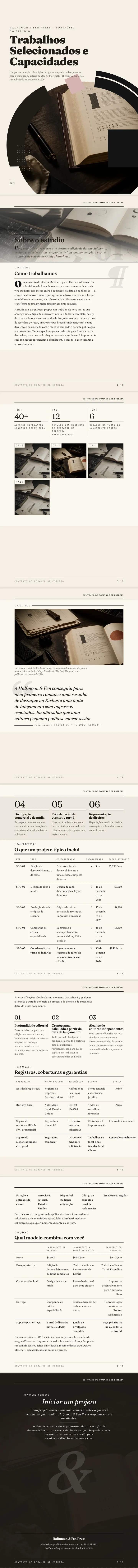 Tipográfico / Guiado por Tipografia — exemplo completo criado pelo Waxe