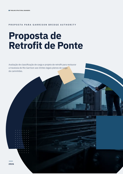 A finished proposal rendered in a técnico look