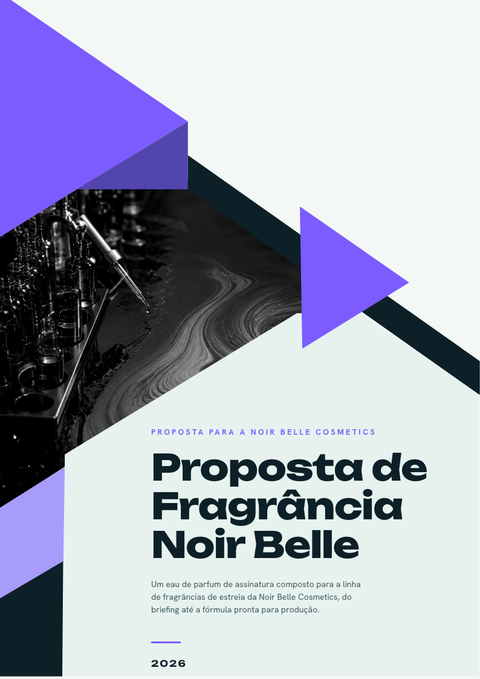 A finished proposal rendered in a gradiente look