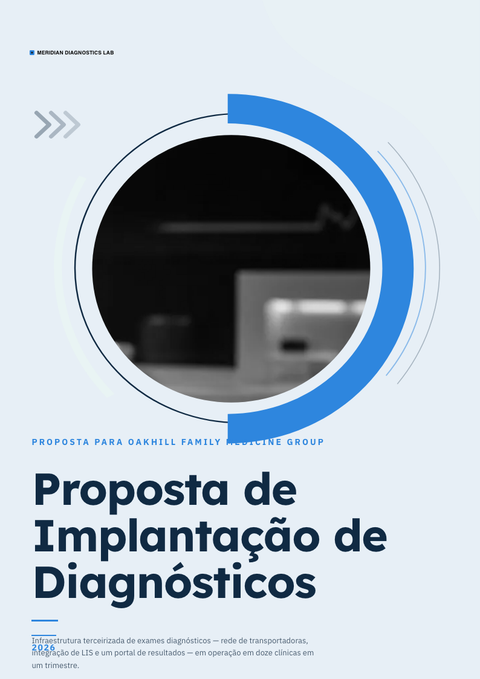 A finished proposal rendered in a diversos look
