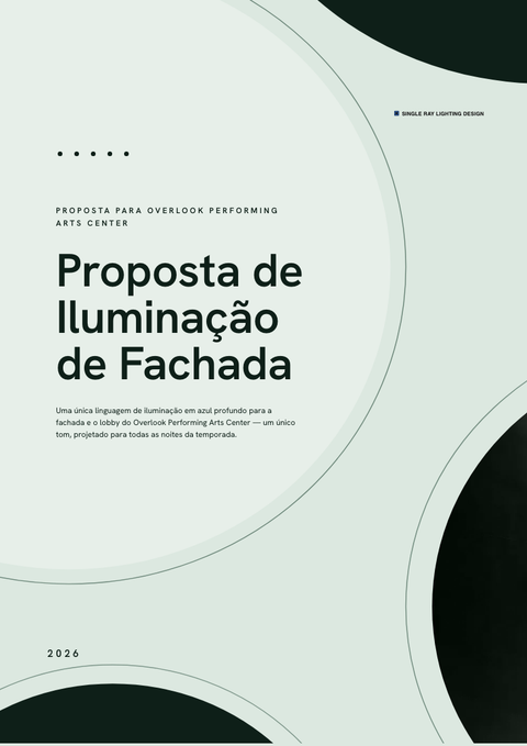 A finished proposal rendered in a cor look