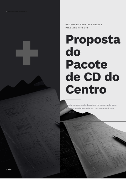 A finished proposal rendered in a técnico look