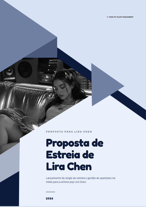 A finished proposal rendered in a retrô look