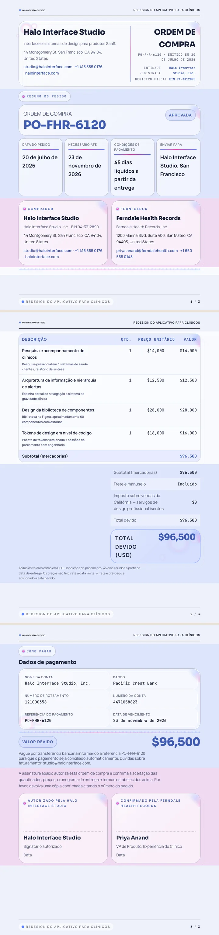 Glassmorphism — exemplo completo criado pelo Waxe