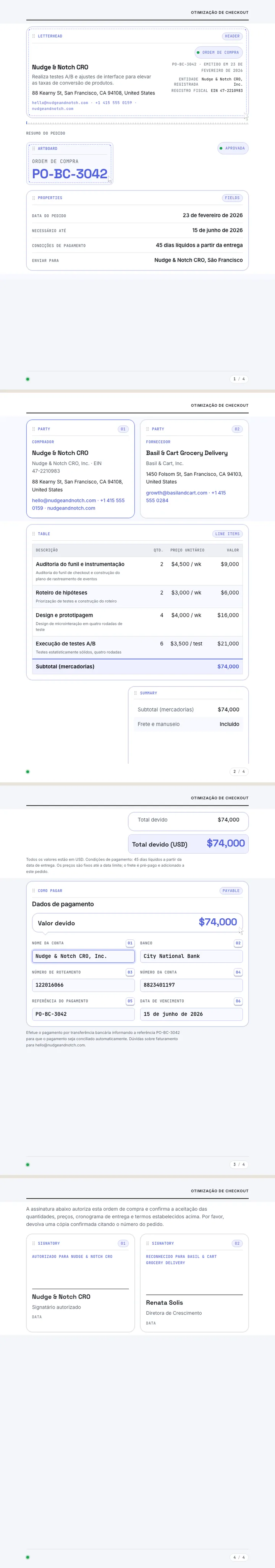 UI de Microinteração — exemplo completo criado pelo Waxe
