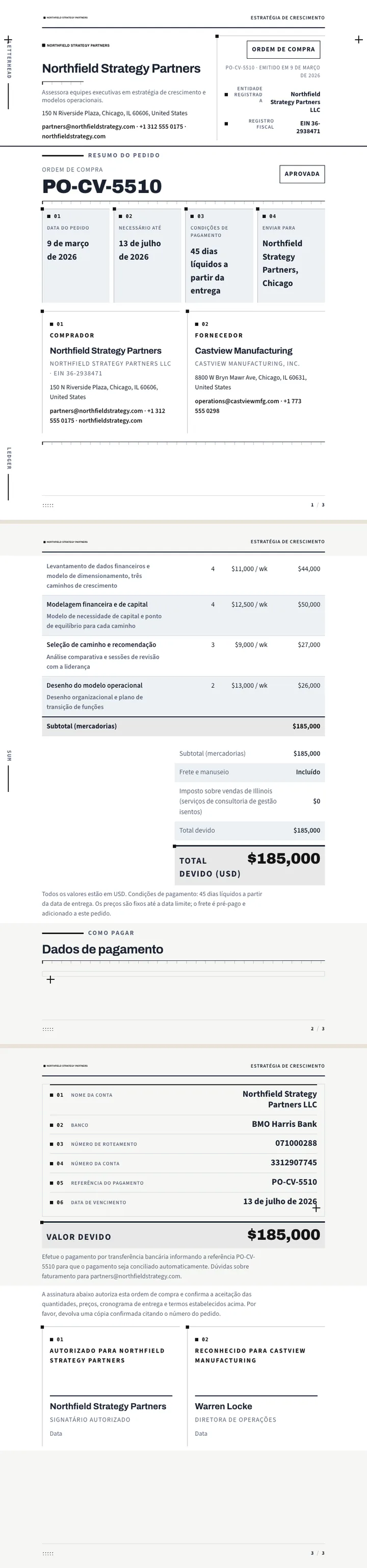 Minimalismo — exemplo completo criado pelo Waxe
