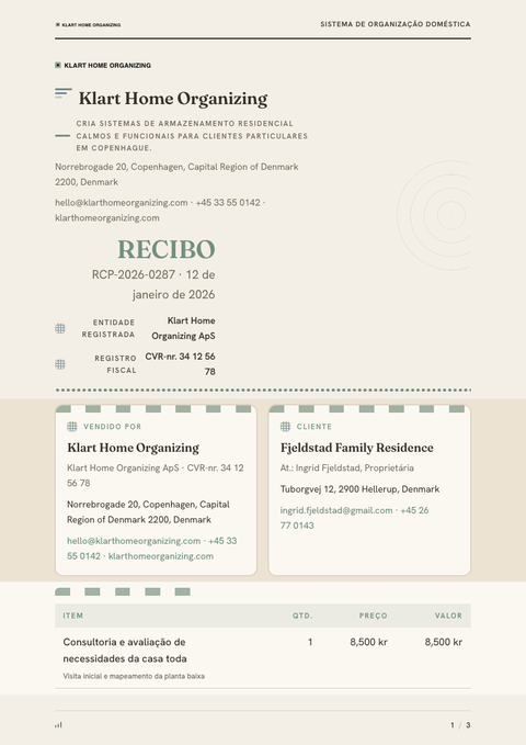 A finished receipt rendered in a cultural look