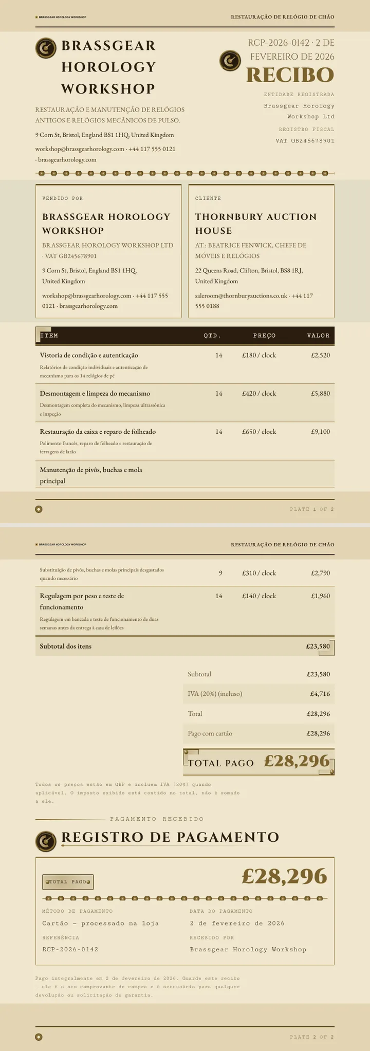 Steampunk — exemplo completo criado pelo Waxe
