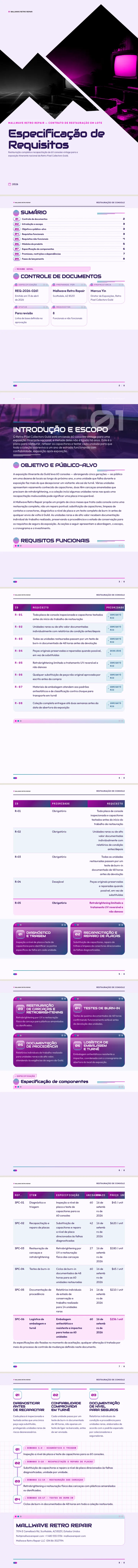 Vaporwave — exemplo completo criado pelo Waxe