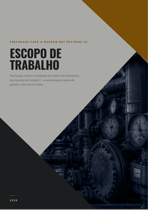 A finished scope of work rendered in a estilo de vida look