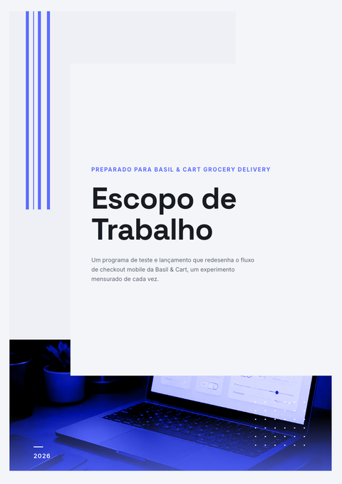 A finished scope of work rendered in a movimento look