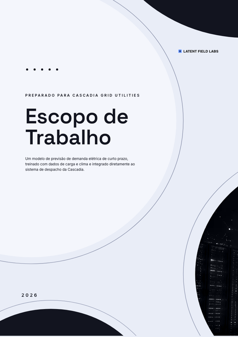 A finished scope of work rendered in a movimento look