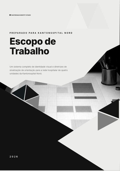 A finished scope of work rendered in a flat & minimalista look
